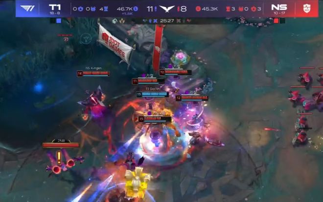 NS爆冷T1,Deft绝境逆转 NS爆冷T1,Deft绝境逆转